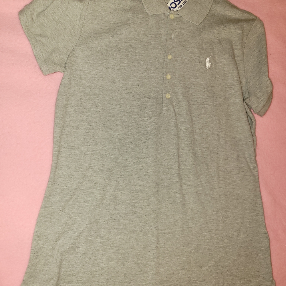 Gray Polo Ralph Lauren Shirt
